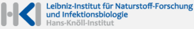 Logo Leibniz-Institut für Naturstoff-Forschung und Infektionsbiologie – Hans-Knöll-Institut (Leibniz-HKI).